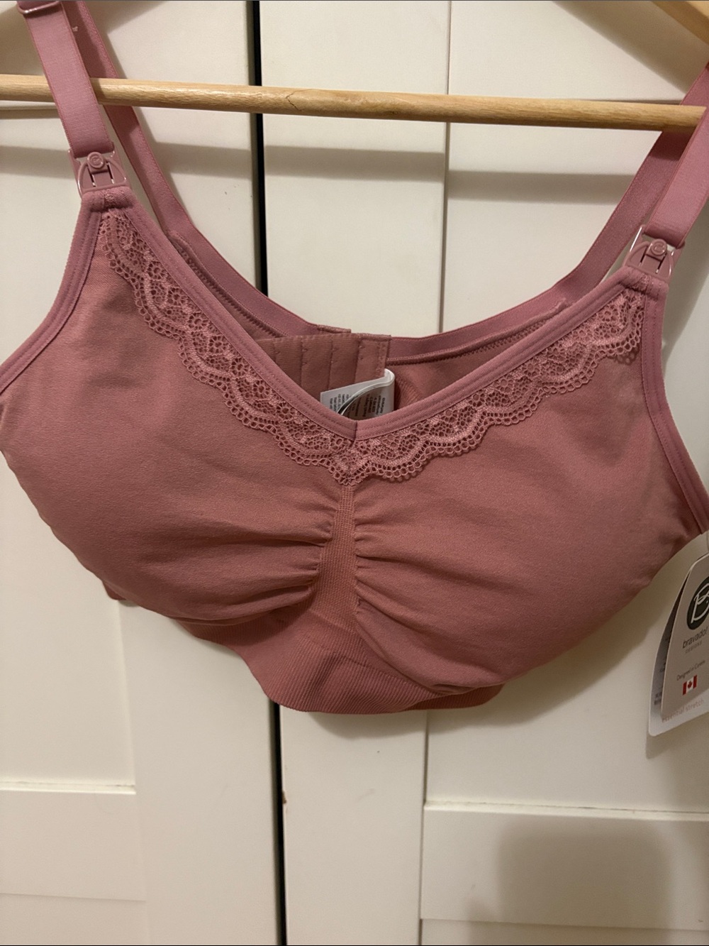 Bravado Rose Dusty Lace Nursing Bra